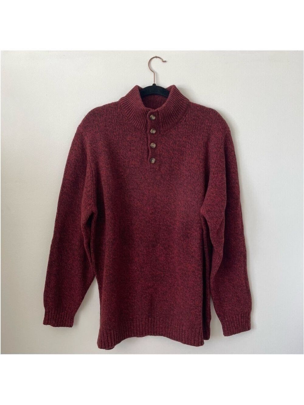 L.L.Bean Lambswool Pullover Sweater